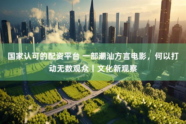 国家认可的配资平台 一部潮汕方言电影，何以打动无数观众丨文化新观察